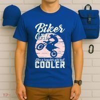 Biker Like Regular But Cooler Funny Motorcycle Gift T-Shirt thumb 6