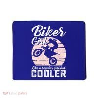 Biker Like Regular But Cooler Funny Motorcycle Gift Mousepad thumb 0