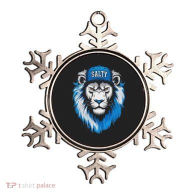Blue Lions Salty Ornament