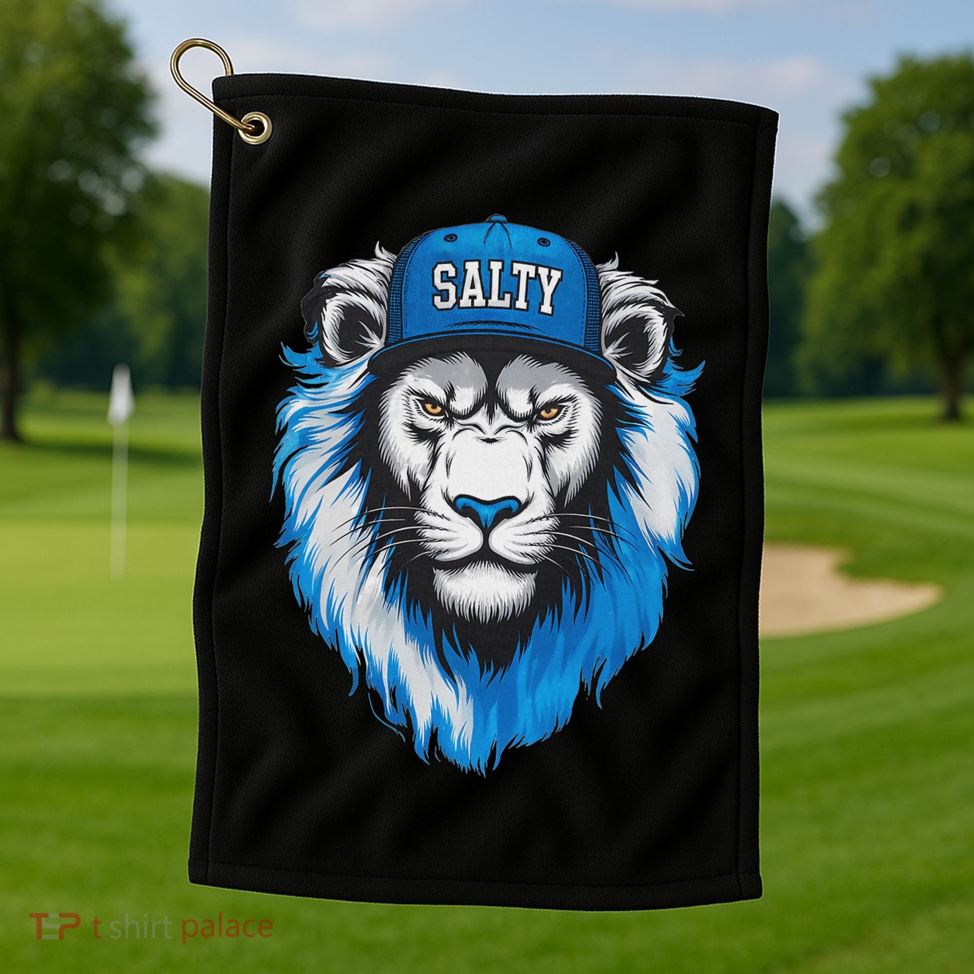 Blue Lions Salty Golf Towel