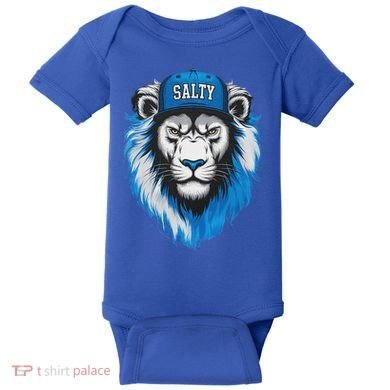 Blue Lions Salty Baby Bodysuit