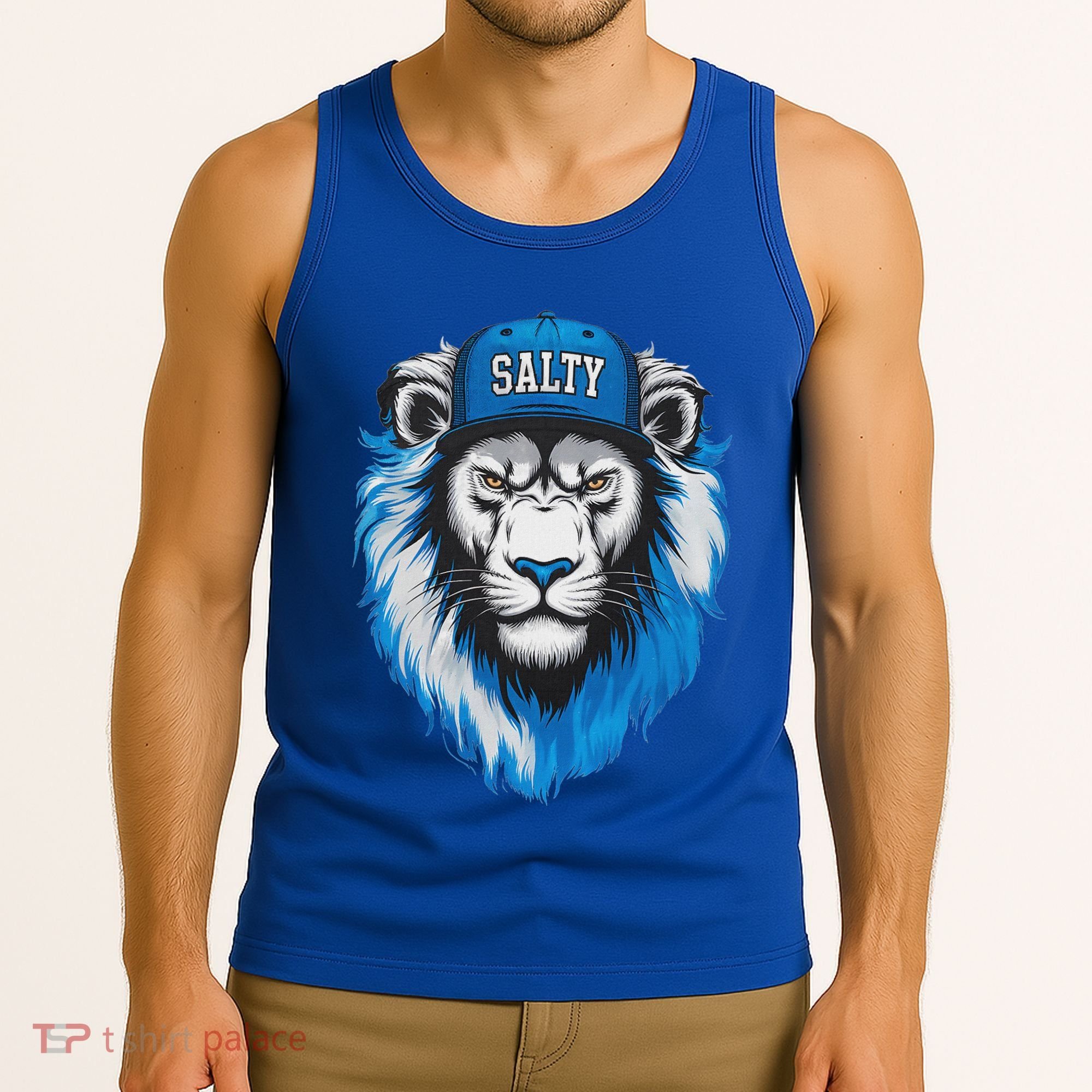 Blue Lions Salty Tank Top