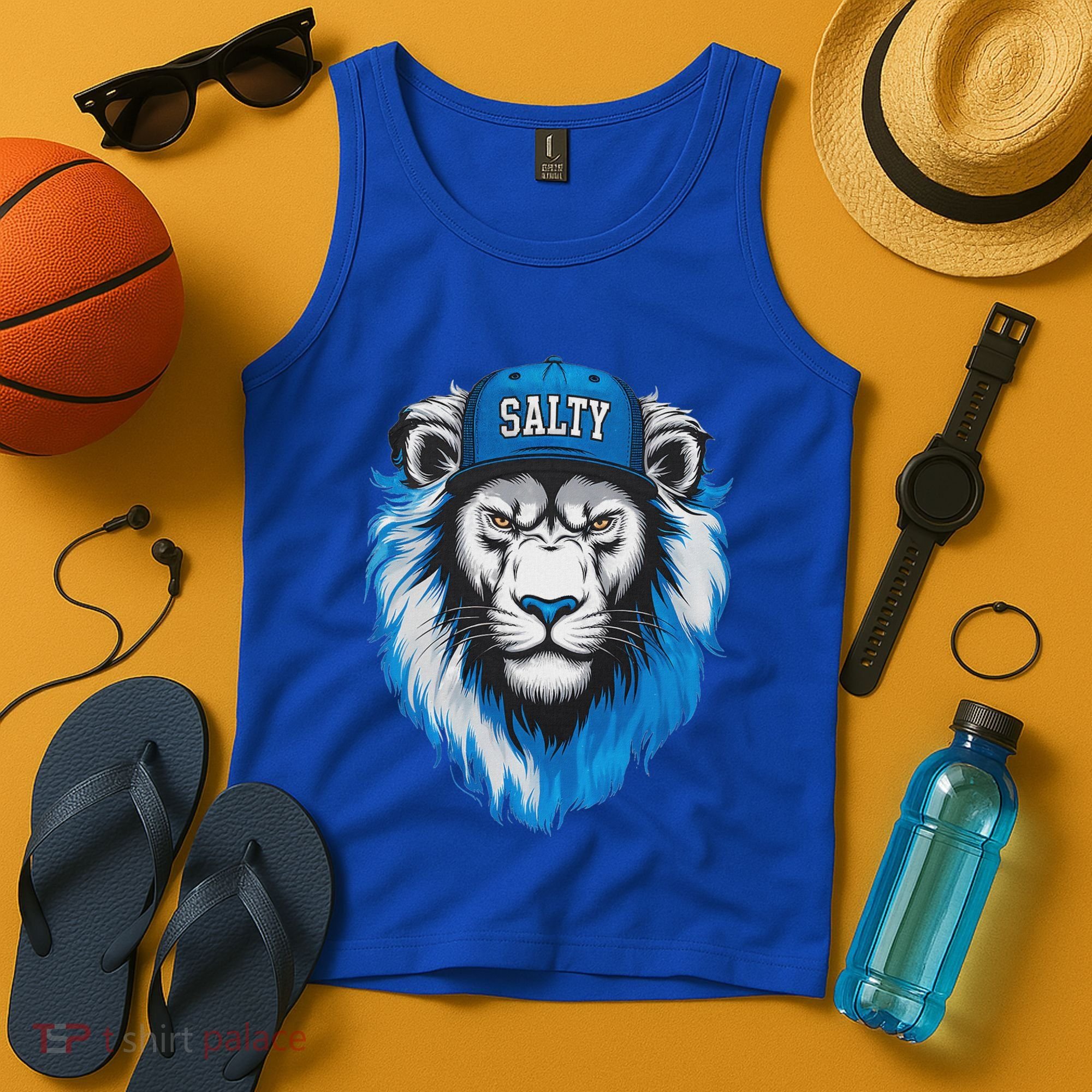 Blue Lions Salty Tank Top