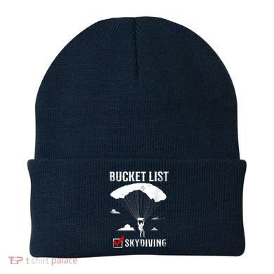 Bucket List Skydiving Vintage Beanie
