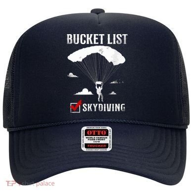 Bucket List Skydiving Vintage Hat
