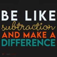 Be Like Subtraction And Make A Difference Funny Math Teacher Doggie Tank thumb 4