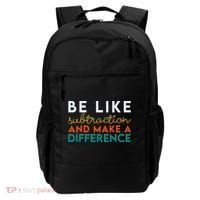 Be Like Subtraction And Make A Difference Funny Math Teacher Backpack thumb 0