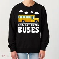 Bus Lover School Bus Funny Women's Sweatshirt thumb 0