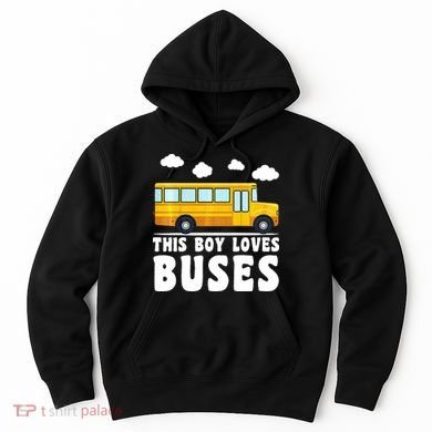 Bus Lover School Bus Funny Hoodie