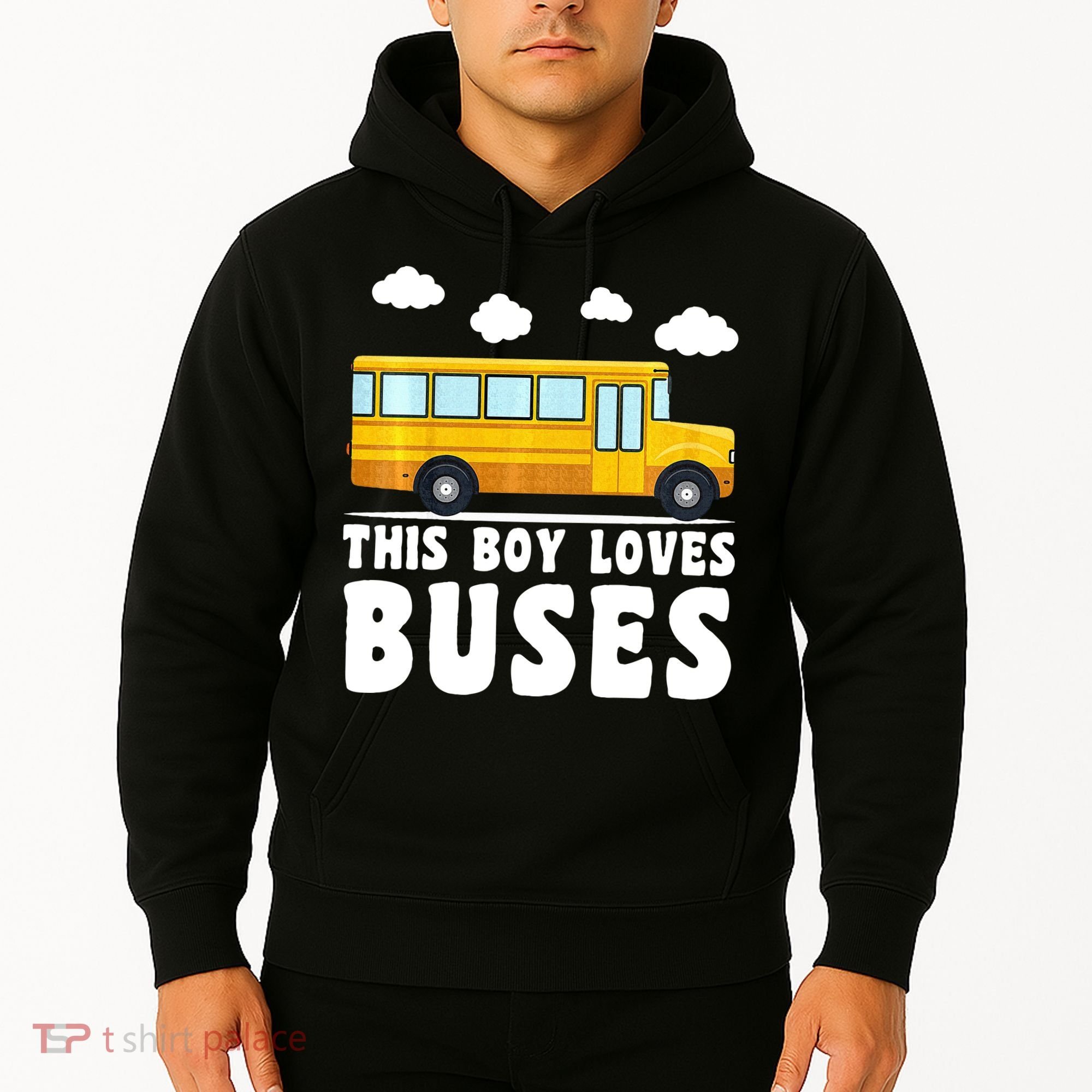 Bus Lover School Bus Funny Hoodie