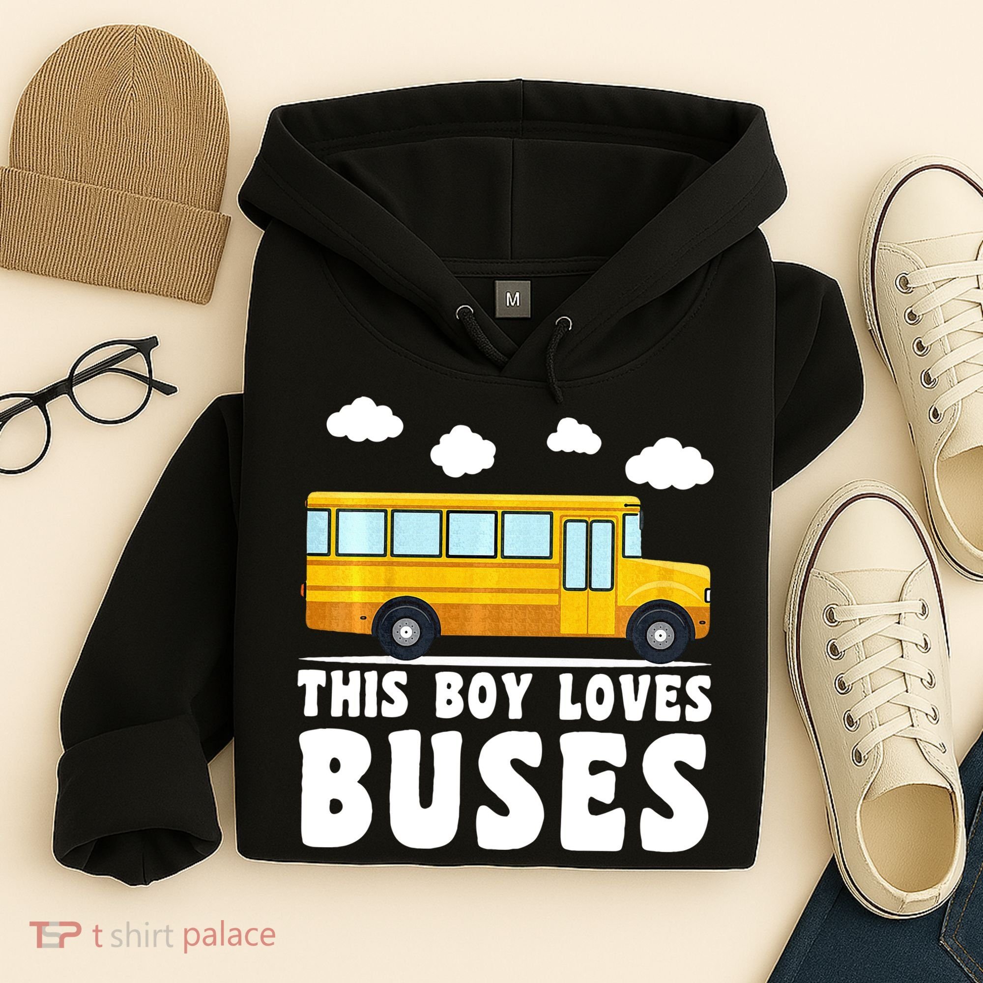 Bus Lover School Bus Funny Hoodie