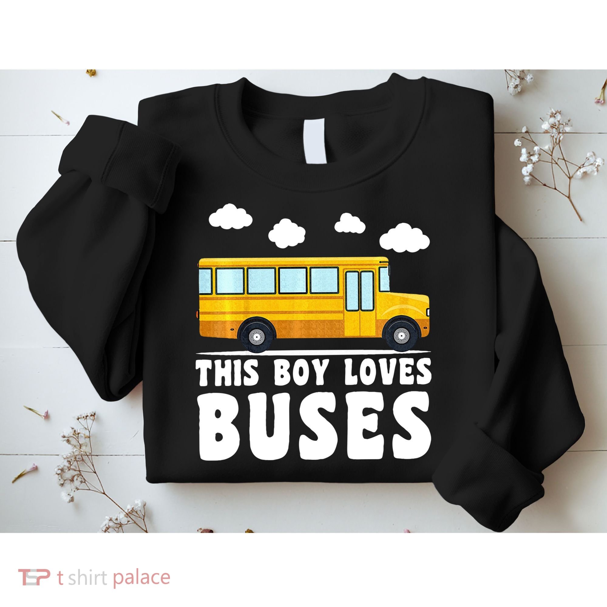 Bus Lover School Bus Funny Sweatshirt
