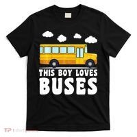 Bus Lover School Bus Funny T-Shirt thumb 0