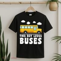 Bus Lover School Bus Funny T-Shirt thumb 2