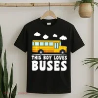 Bus Lover School Bus Funny T-Shirt thumb 2