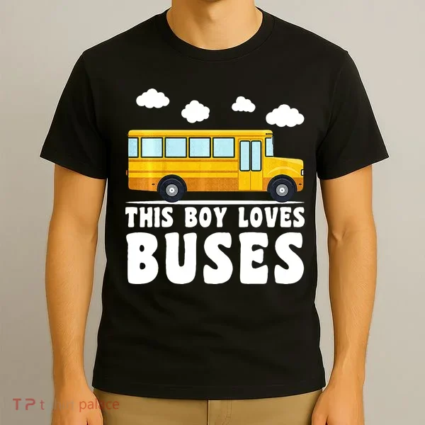 Bus Lover School Bus Funny T-Shirt