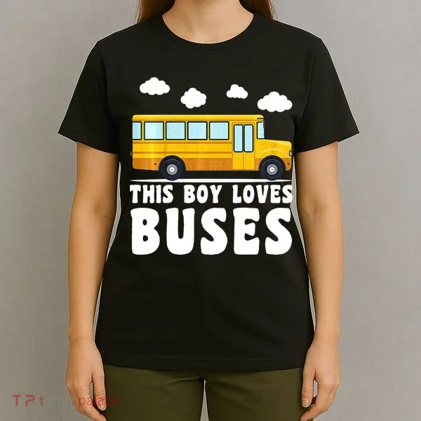Bus Lover School Bus Funny T-Shirt