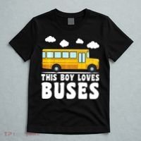 Bus Lover School Bus Funny T-Shirt thumb 5