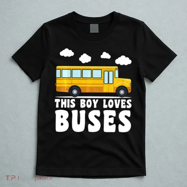 Bus Lover School Bus Funny T-Shirt