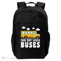 Bus Lover School Bus Funny Backpack thumb 0