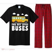 Bus Lover School Bus Funny Pajama Set thumb 0