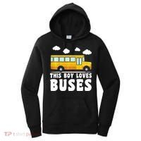 Bus Lover School Bus Funny Women's Hoodie thumb 0