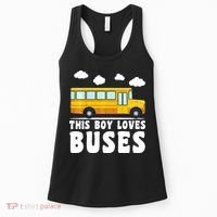 Bus Lover School Bus Funny Women's Tank Top thumb 0