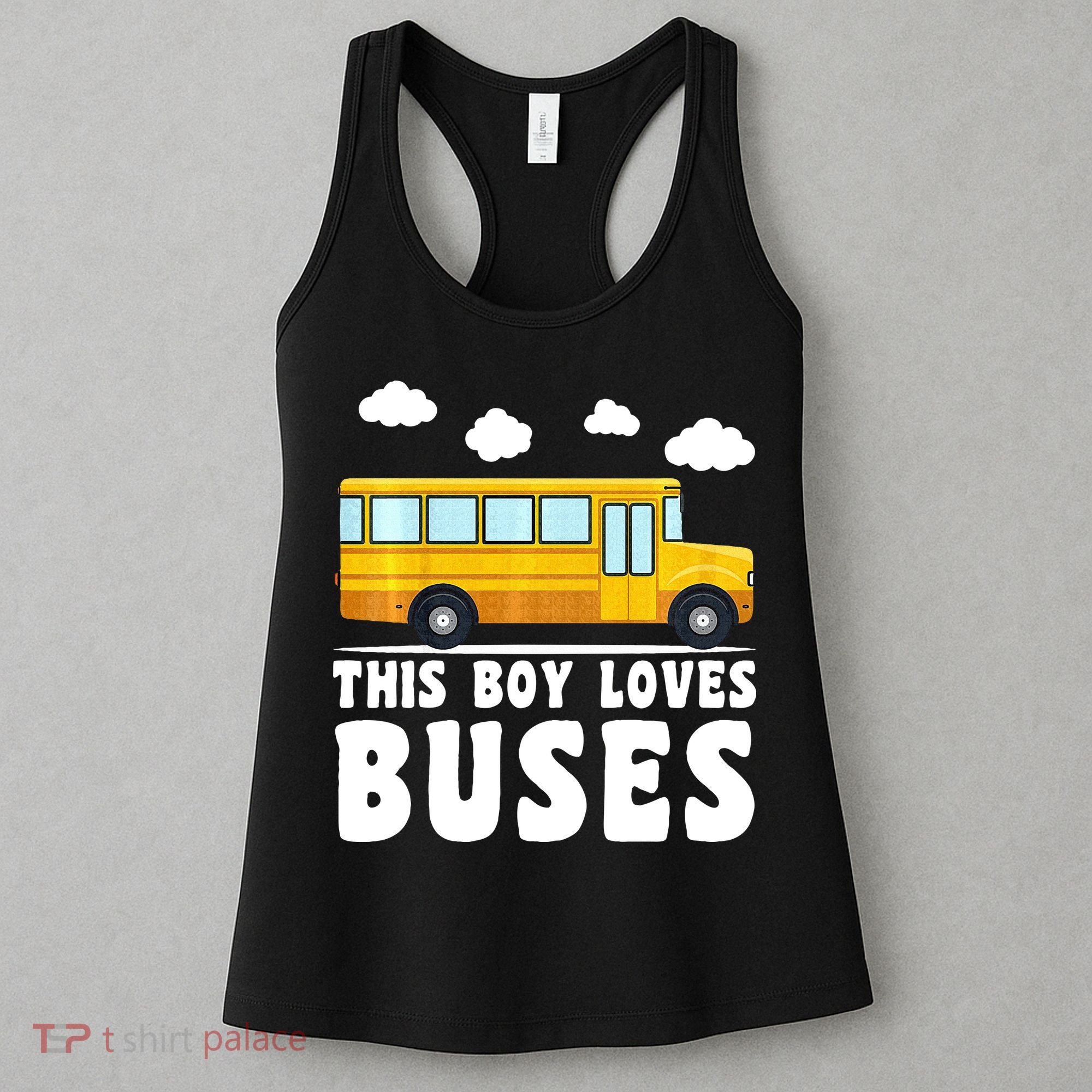 Bus Lover School Bus Funny Women's Tank Top