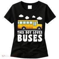 Bus Lover School Bus Funny Women's T-Shirt thumb 0