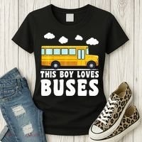 Bus Lover School Bus Funny Women's T-Shirt thumb 3