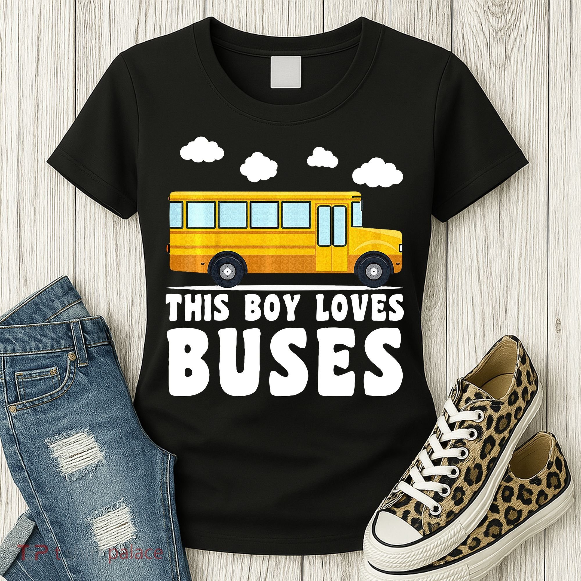 Bus Lover School Bus Funny Women's T-Shirt