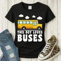 Bus Lover School Bus Funny Women's T-Shirt thumb 3