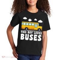 Bus Lover School Bus Funny Kids T-Shirt thumb 2