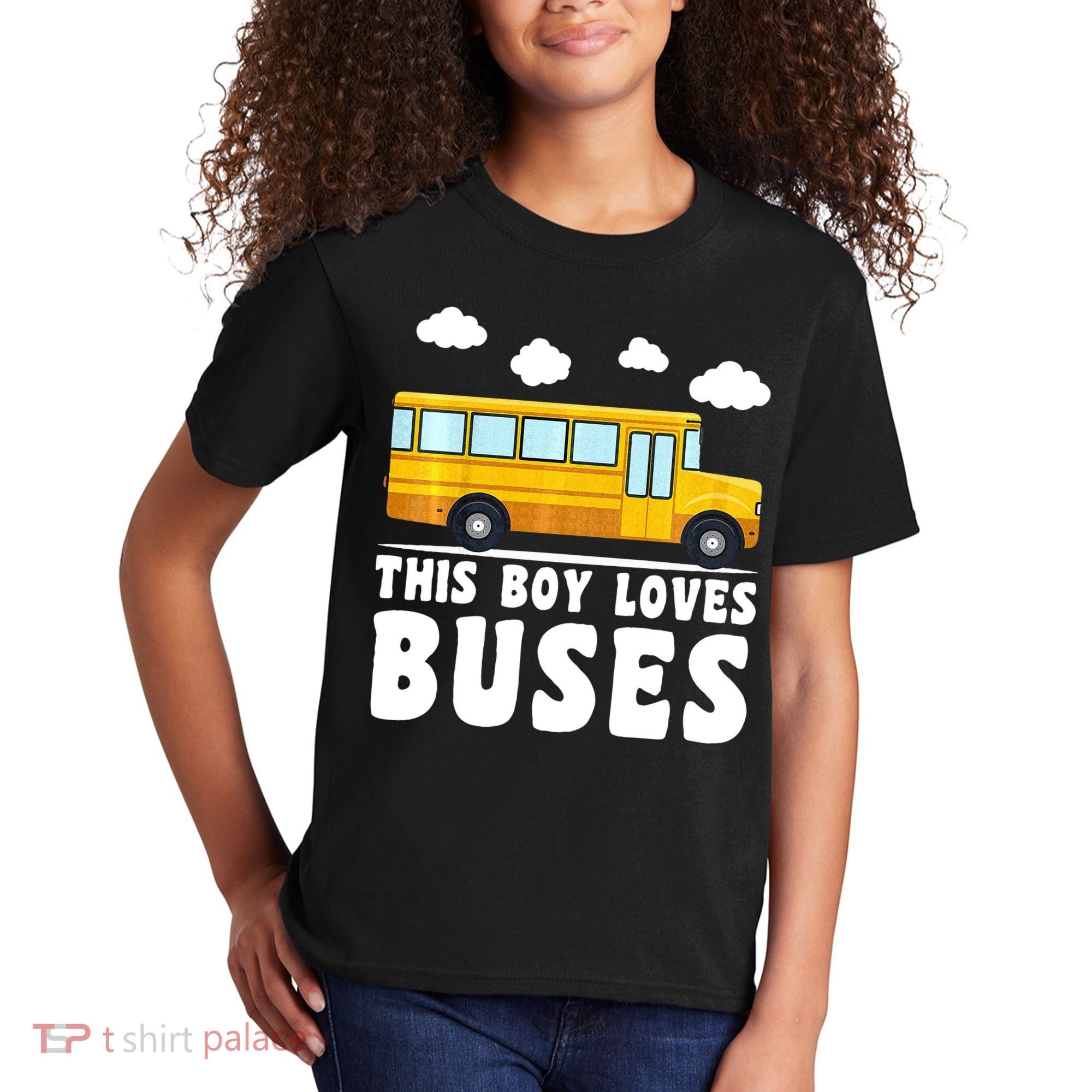 Bus Lover School Bus Funny Kids T-Shirt