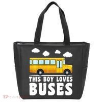 Bus Lover School Bus Funny Tote Bag thumb 0