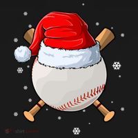 Baseball Lover Santa Christmas Holiday Women's Tank Top thumb 5