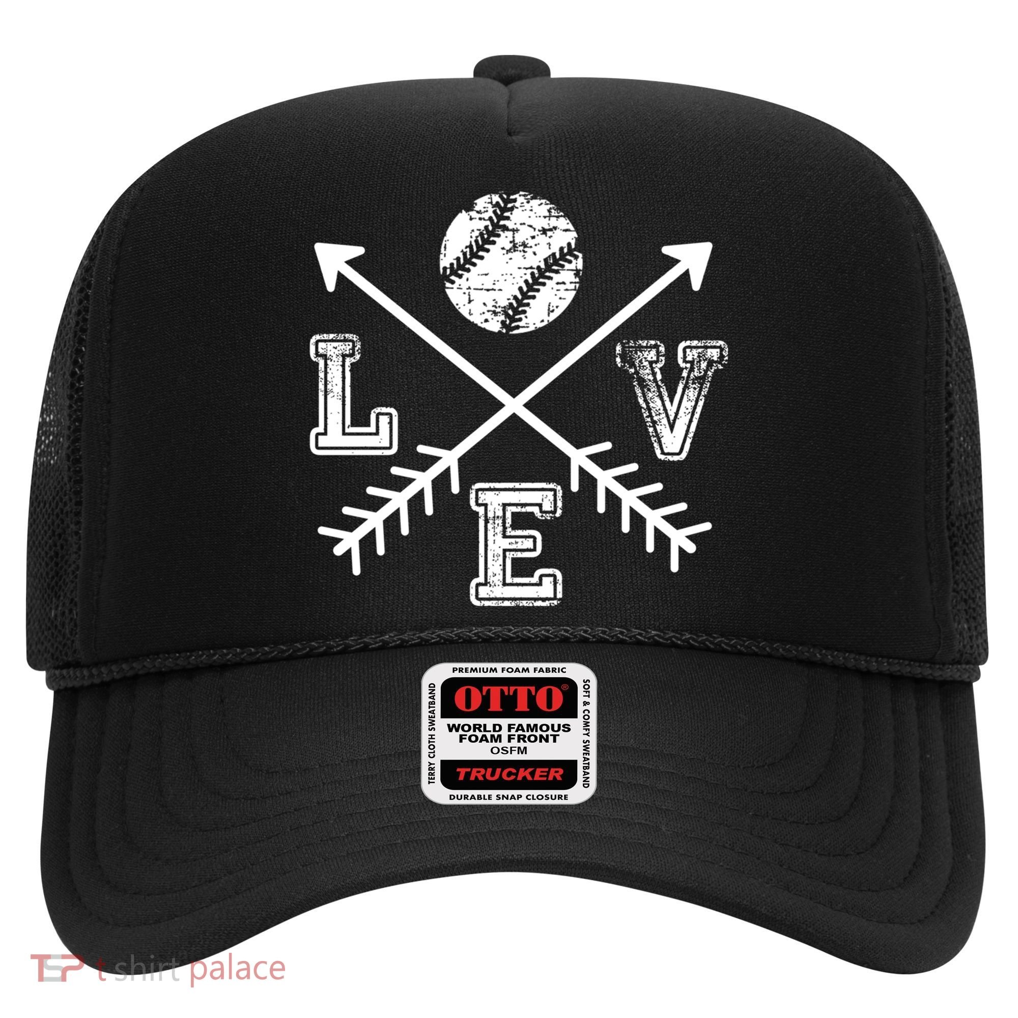 Baseball Love Sport Arrow Gift Hat