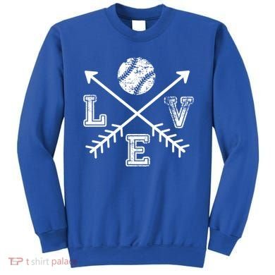 Baseball Love Sport Arrow Gift Sweatshirt