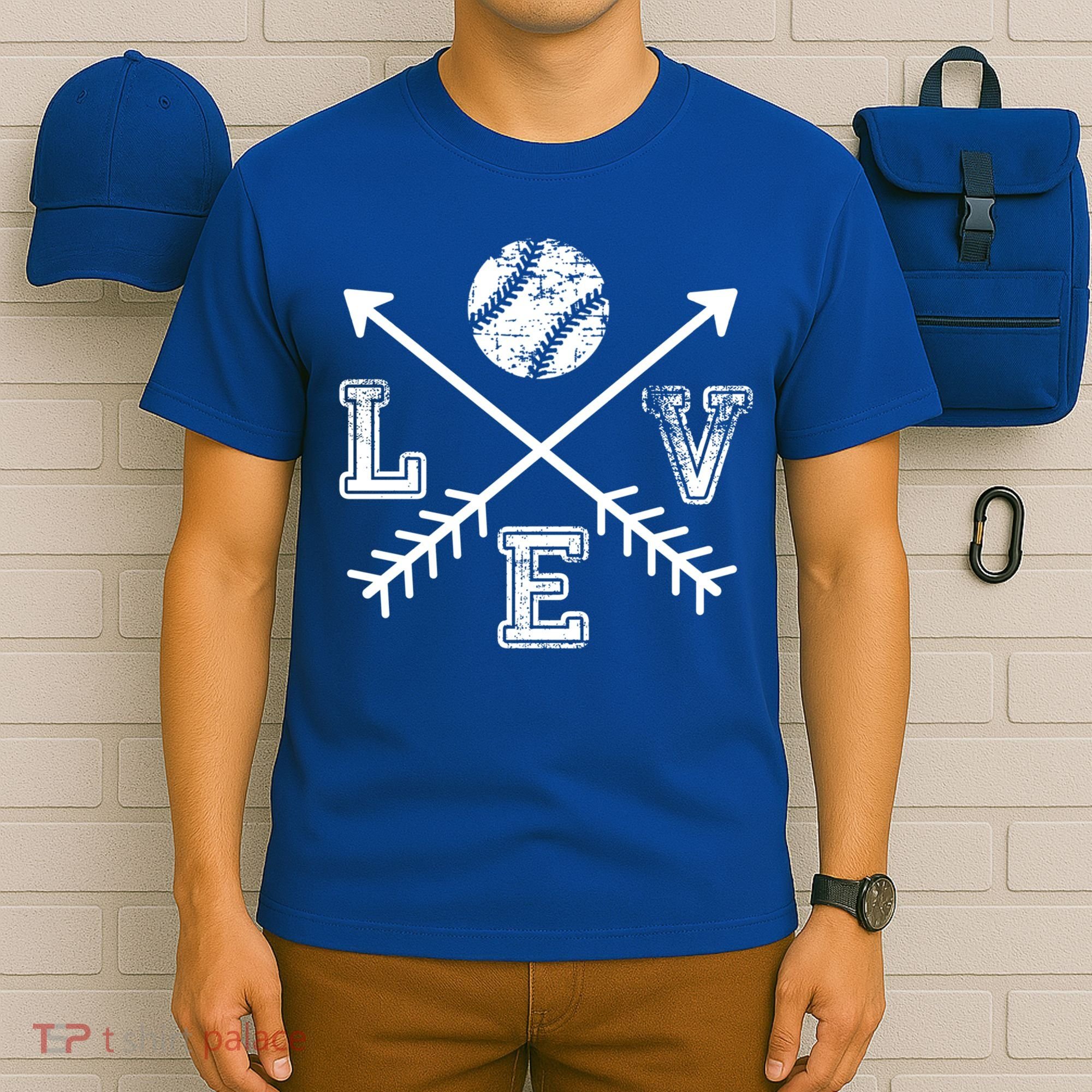 Baseball Love Sport Arrow Gift T-Shirt
