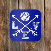Baseball Love Sport Arrow Gift Coaster thumb 0