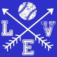 Baseball Love Sport Arrow Gift Mousepad thumb 1