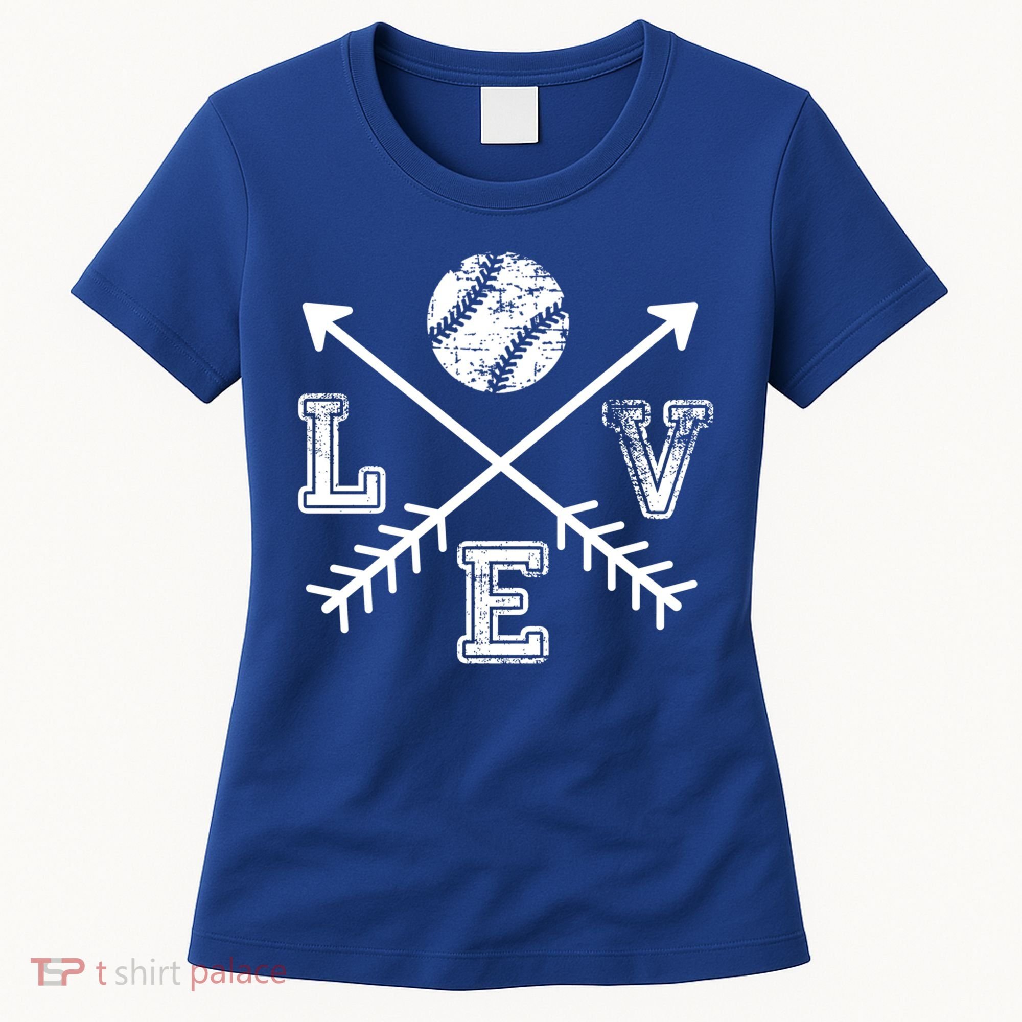 Baseball Love Sport Arrow Gift Women's T-Shirt