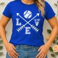 Baseball Love Sport Arrow Gift Women's T-Shirt thumb 2