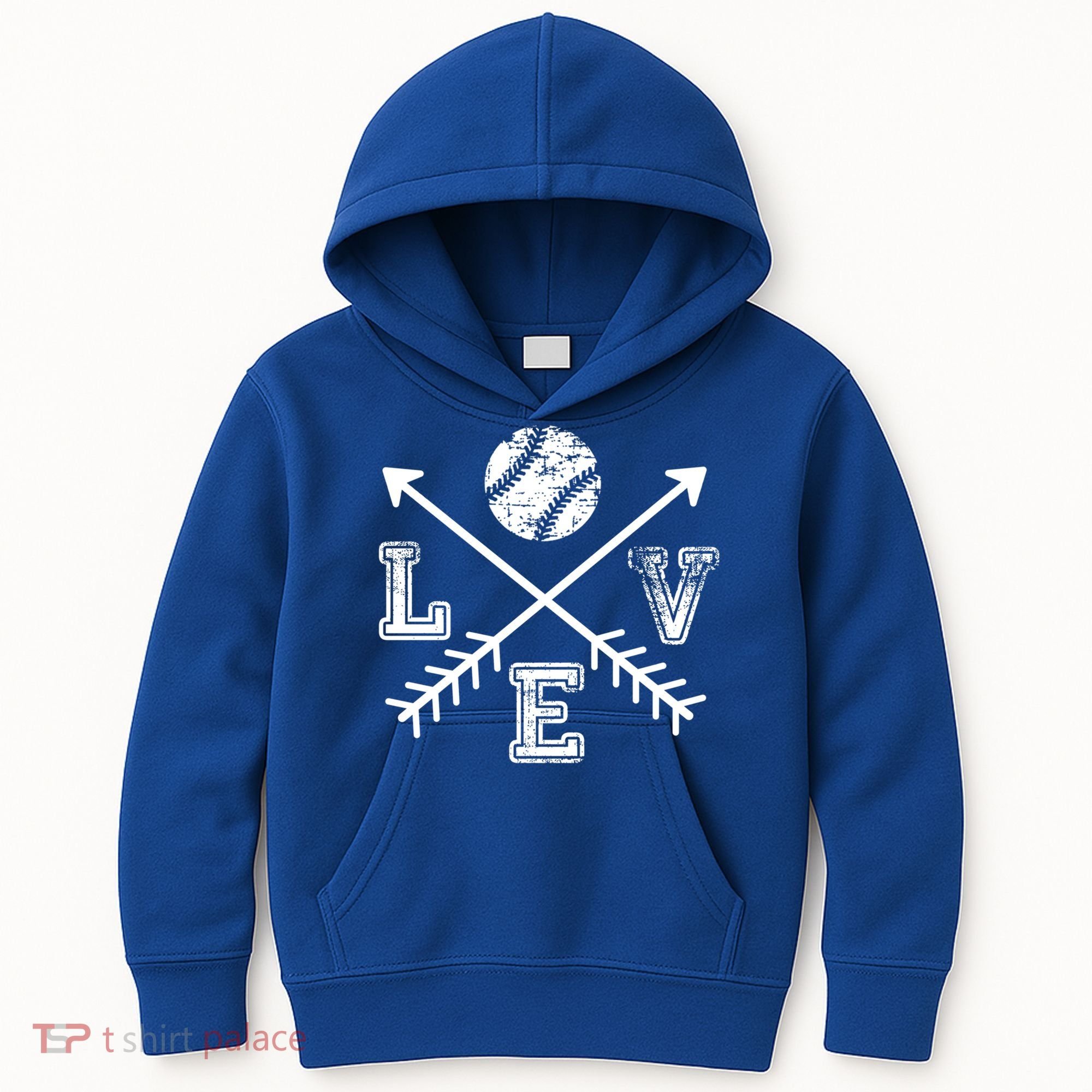 Baseball Love Sport Arrow Gift Kids Hoodie
