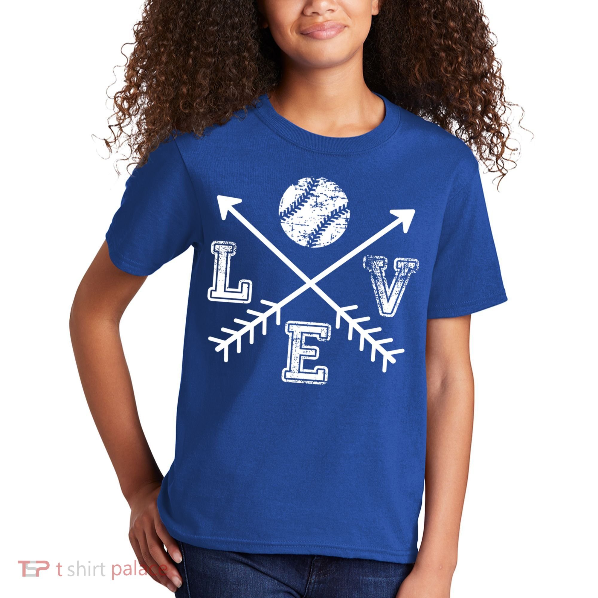 Baseball Love Sport Arrow Gift Kids T-Shirt