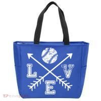 Baseball Love Sport Arrow Gift Tote Bag thumb 0