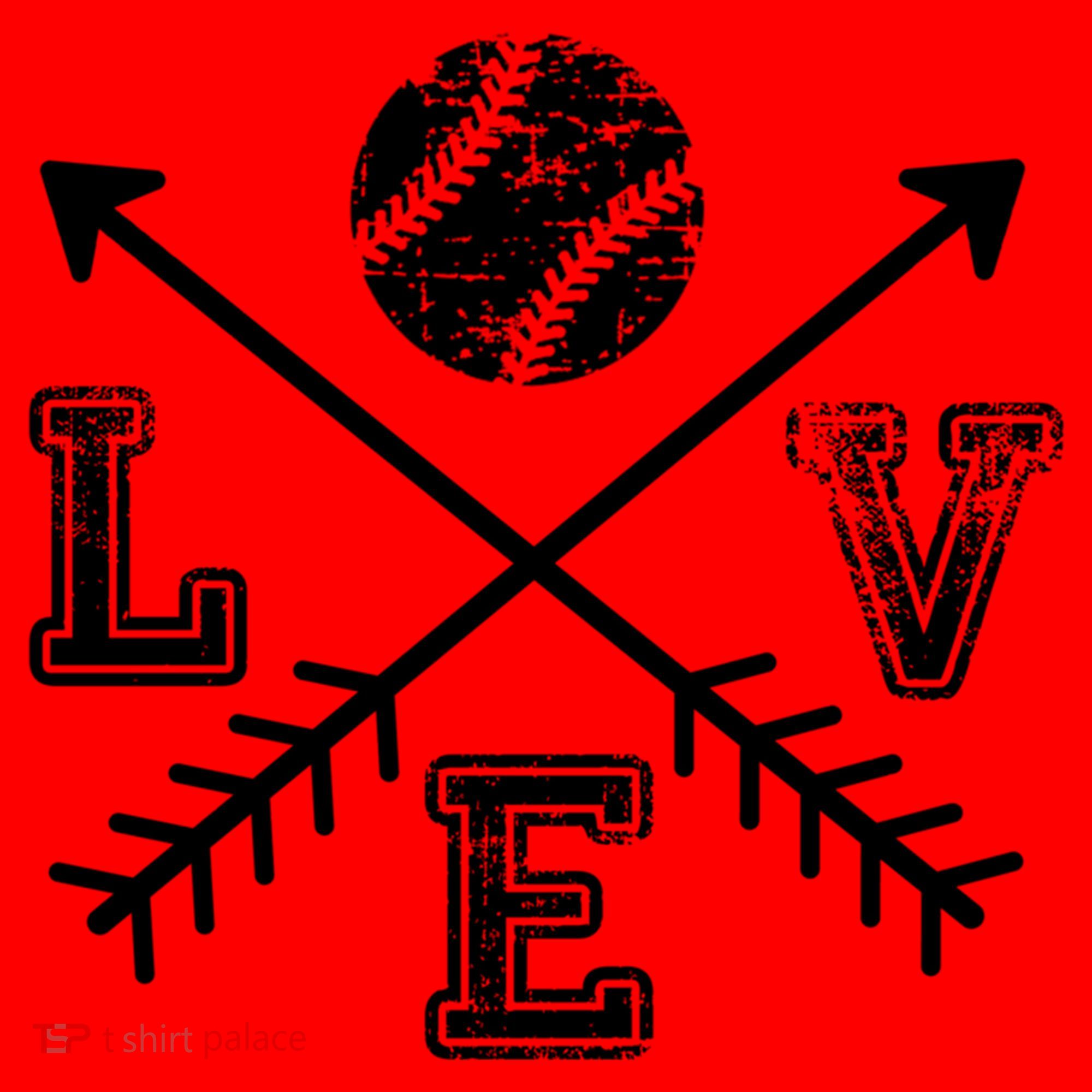 Baseball Love Sport Arrow Gift Santa Hat