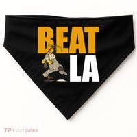 Beat LA San Diego Baseball USA-Made Doggie Bandana thumb 0
