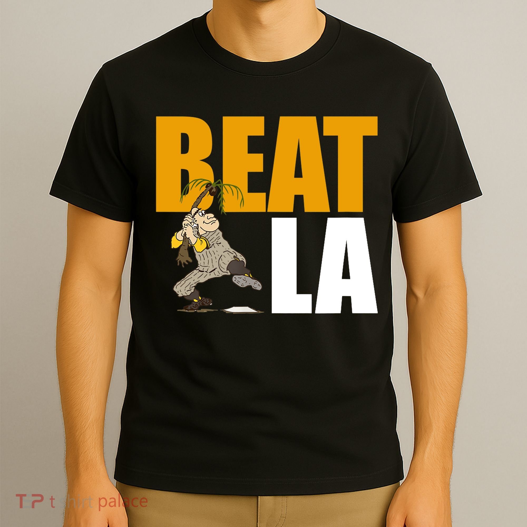 Beat LA San Diego Baseball T-Shirt