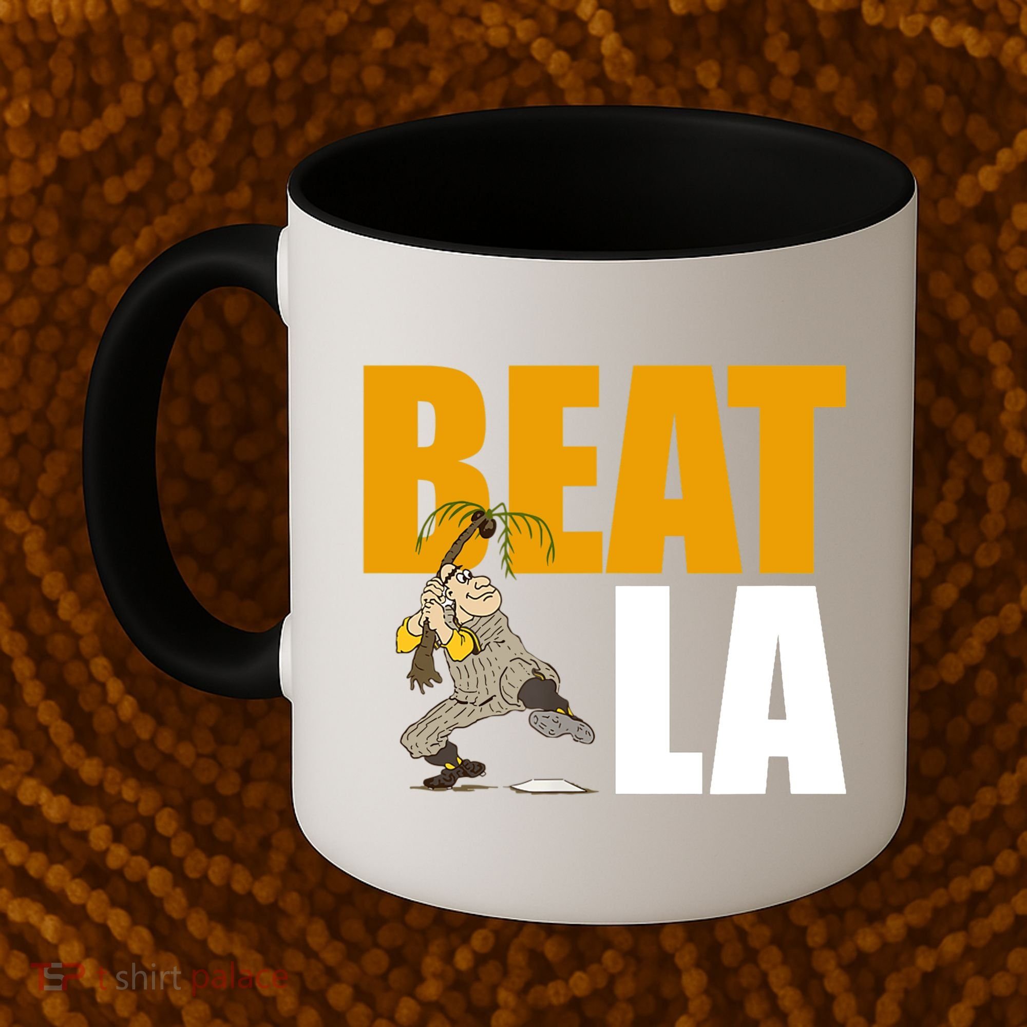 Beat LA San Diego Baseball Coffee Mug